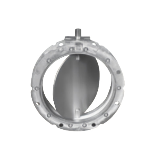 MIX srl Splined Drive Butterfly Valve, Stainless Steel Vane